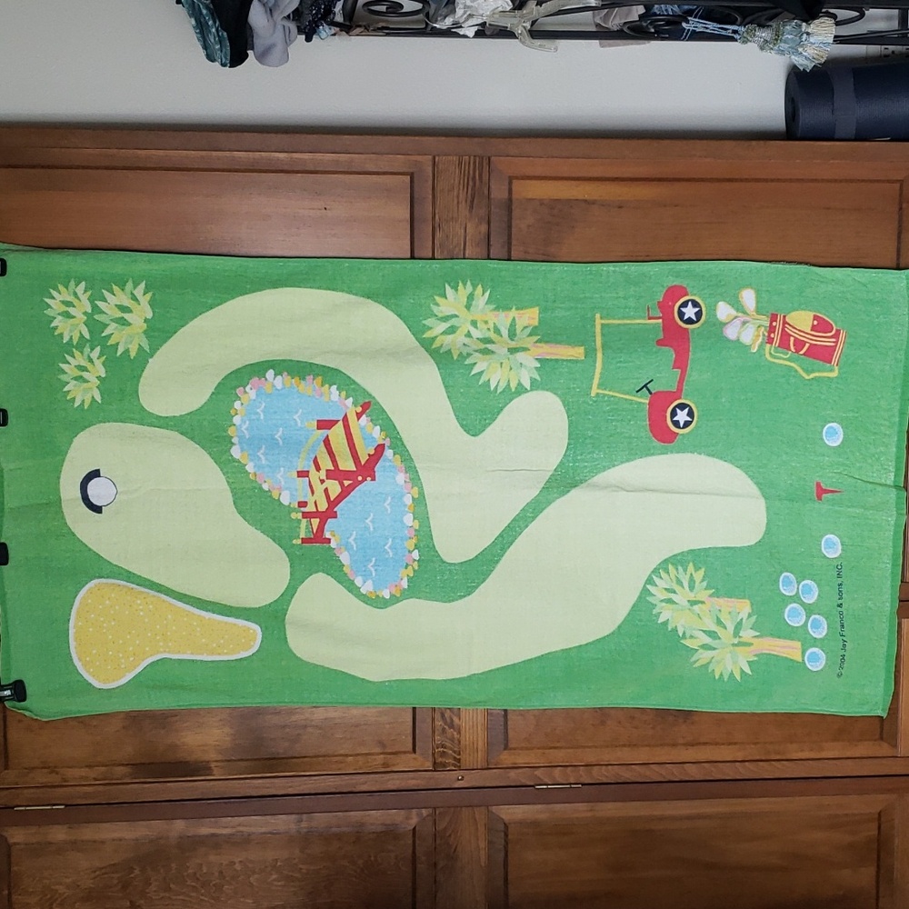 Jay Franco VTG Golf Themed Beach Pool Towel